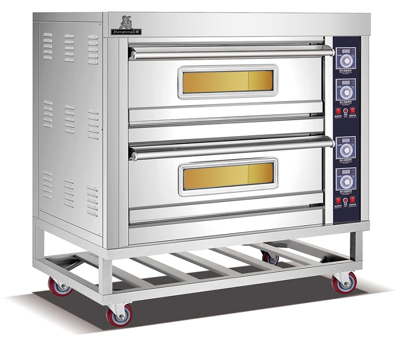 Two Deck Four Tray Electric Oven